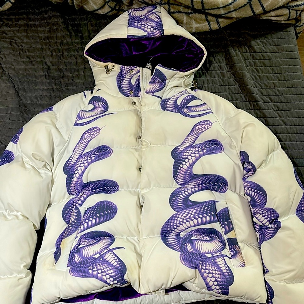 Purple Snake Puffer Jacker